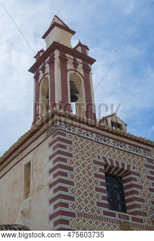 View On The Bell Tower Of Church Of Our Lady Of Peace In Ronda