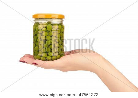 Peas On A Hand