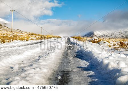 The R254 Connects Doochary And Glenveagh Nation Park In County Donegal - Ireland