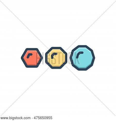 Color Illustration Icon For Changes Transformation Variation Alteration Shift Modification Changing 