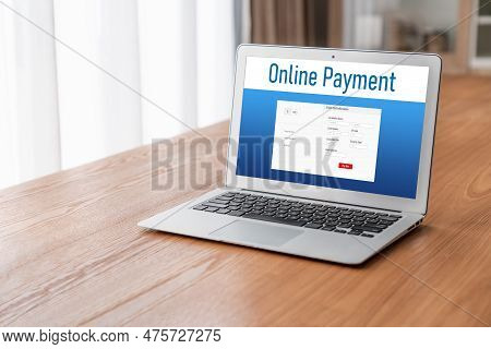 Online Payment Platform For Modish Money Transfer On The Internet Netowrk