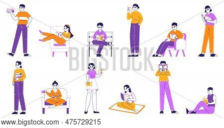Online Service, Education, Medical, Business Platform. People Teaching, Giving Advice, Online Lesson