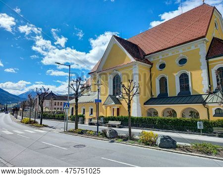 The Church Of Saint Andeas In Zams