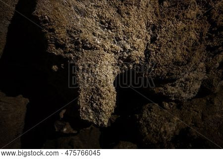 Krychtaleva Cave Indoor, Ternopil Region, Ukraine. Caves