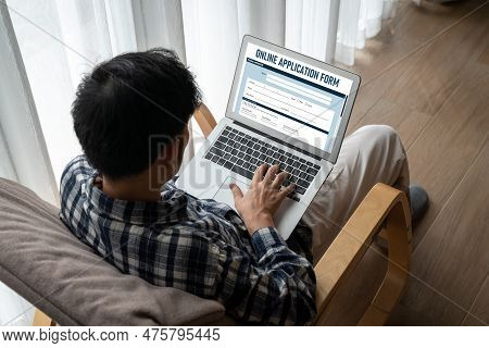 Online Application Form For Modish Registration On The Internet Website