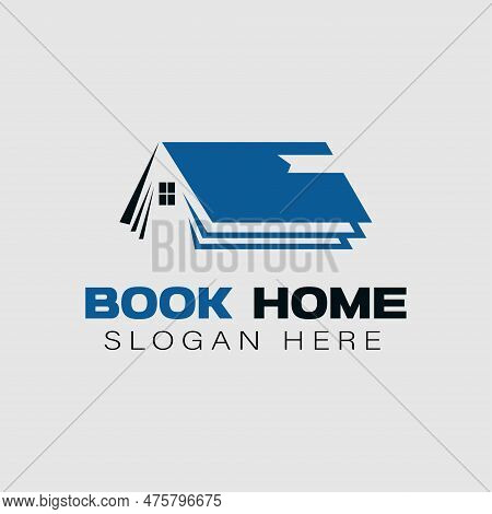 Book Company Digital Book Home Abstract Logo