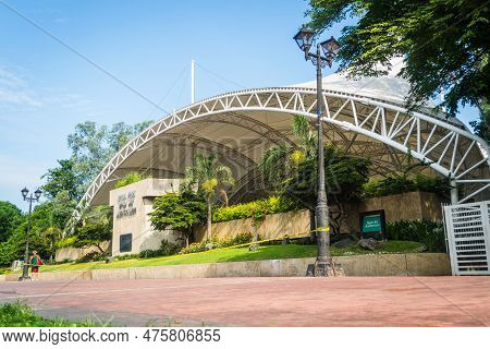 The Rizal Park Open Air Auditorium At The Rizal Park In Manila, Philippines