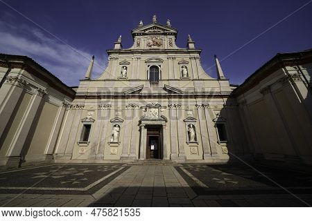 Historic Certosa Di Garegnano In Milan, Italy