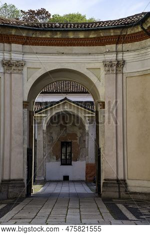 Historic Certosa Di Garegnano In Milan, Italy