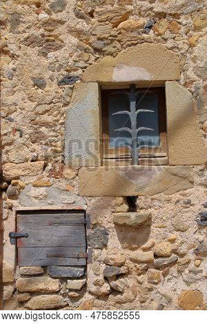 The Photo Was Taken In The Spanish Village Of Pubol, In The Province Of Girona. The Picture Shows A 
