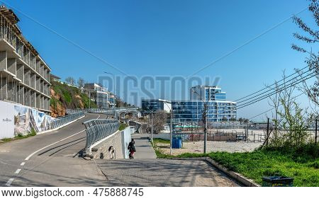 Resort Hotel On The Chaika Beach In Odessa, Ukraine