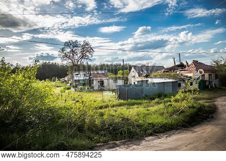 War In Ukraine, Village Of Yampil, Donetsk Oblast In Ukraine- 05 May 2023