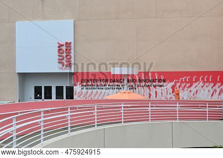 Costa Mesa, California - 5 May 2023: The Judy Morr Theater And Center For Dance And Innovation.