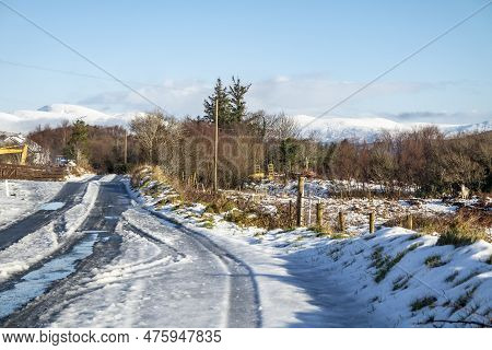 The L1783, The So Called German Road, Connects Doochary And Lettermacaward - County Donegal - Irelan
