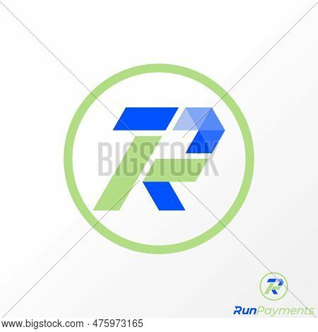 Logo Design Graphic Concept Creative Abstract Premium Free Vector Stock Letter R Fast Font Inside Gr