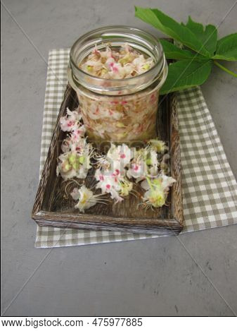 Chestnut Flower Tincture, Extract From Horse Chestnut Flowers