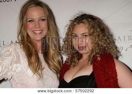 Marni Lustiq and Melody Storm at the Bel Air Film Festival Closing Night, Improv, Los Angeles, CA. 11-17-09