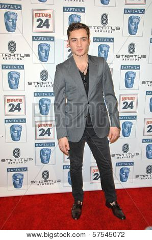 Ed Westwick at BAFTA/LA's 16th Annual Awards Season Tea Party, Beverly Hills Hotel, Beverly Hills, CA. 01-16-10