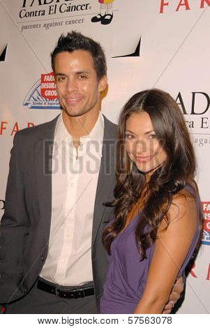 Matt Cedeno and Erica Franco  at the 9th Annual Padres Contra El Cancer's 'El Sueno de Esperanza'. Hollywood Palladium, Hollywood, CA. 09-10-09
