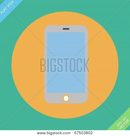 Smartphone Icon - vector illustration.