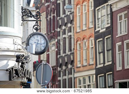 Typical Architecture In Amsterdam, Netherlands
