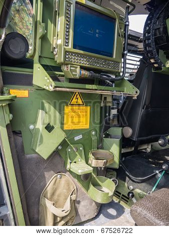 Inside A Dutch Military Vehicle