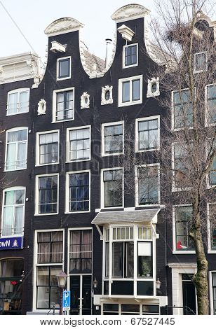 Typical Architecture In Amsterdam, Netherlands