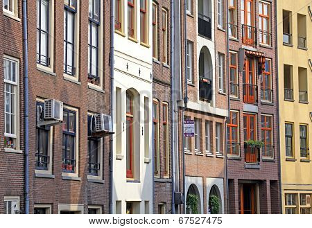 Typical Architecture In Amsterdam, Netherlands