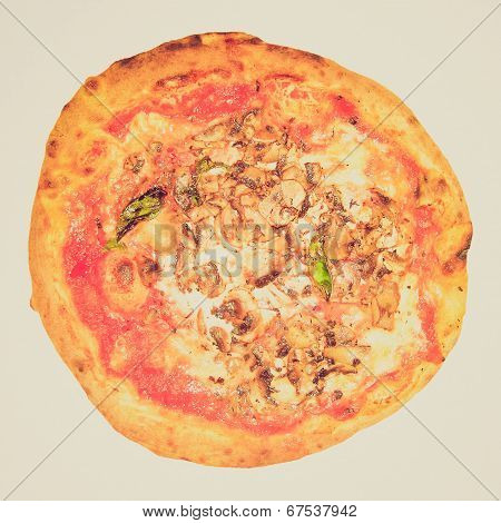Retro Look Pizza Picture