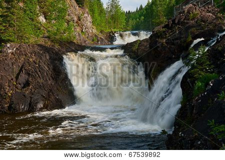 Kivach Waterfall