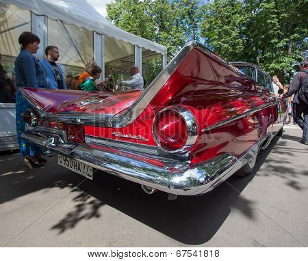 Back lamps of the car the Buick on show of collection Retrofest cars