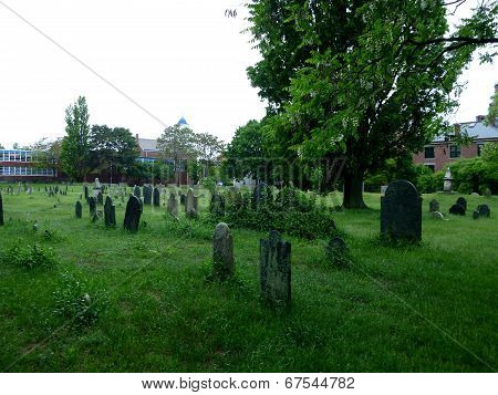 Graveyard In Salem, Masachusetts