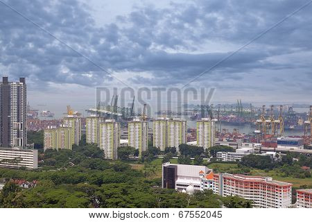 Port Of Singapore Shipyard