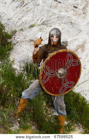 Knight  On A Rock