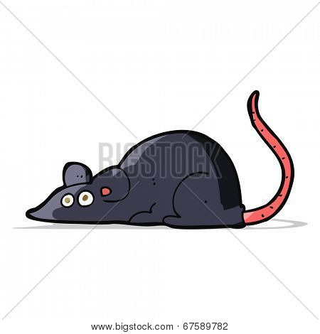 Cartoon Black Rat Image & Photo (Free Trial) | Bigstock