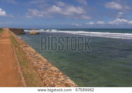 Fort Of Galle In Sri Lanka