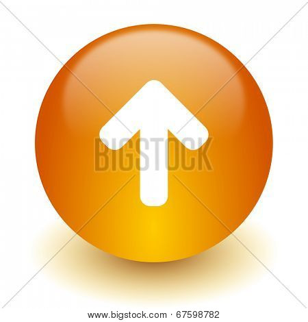 up arrow merican icon, usa flag