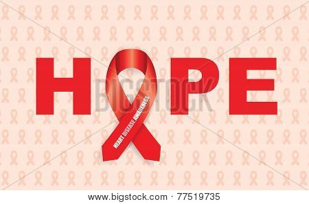 heart disease ribbon