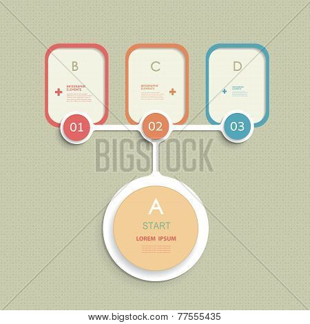 Minimal  Infographic Template Design