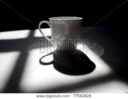 Coffee set test in afternoon