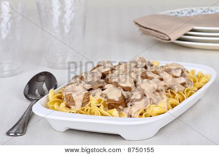 Hovězí Stroganoff