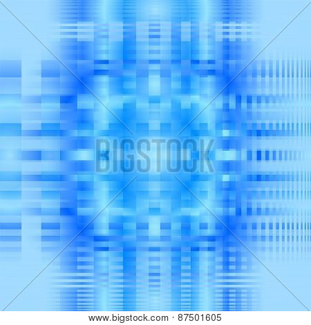 Pattern blue blur vector grid background