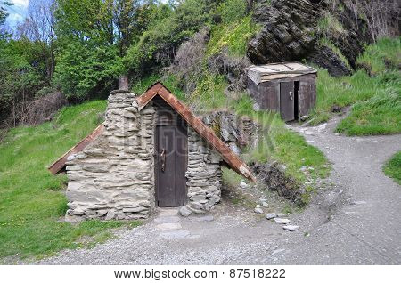 Arrowtown Miners Huts