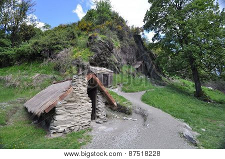 Arrowtown Miners Huts