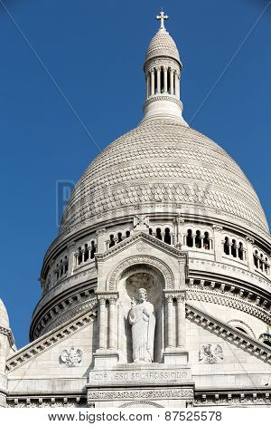 Basilica of the Sacre Coeur on Montmartre Paris France