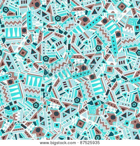 Ethnic seamless pattern. Vector illustration