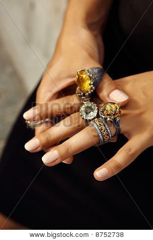 Antike handgefertigten Schmuck türkischen