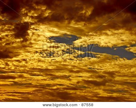 Nuages d'or