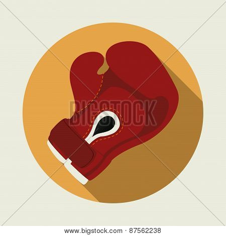 boxing label design vector illustration eps10 graphic