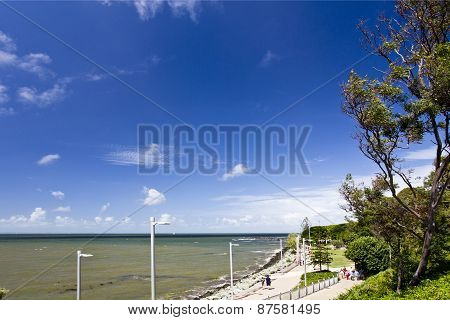 Redcliffe Coast On A Sunny Day